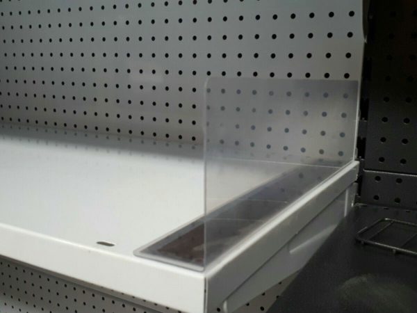 magnetic shelf divider